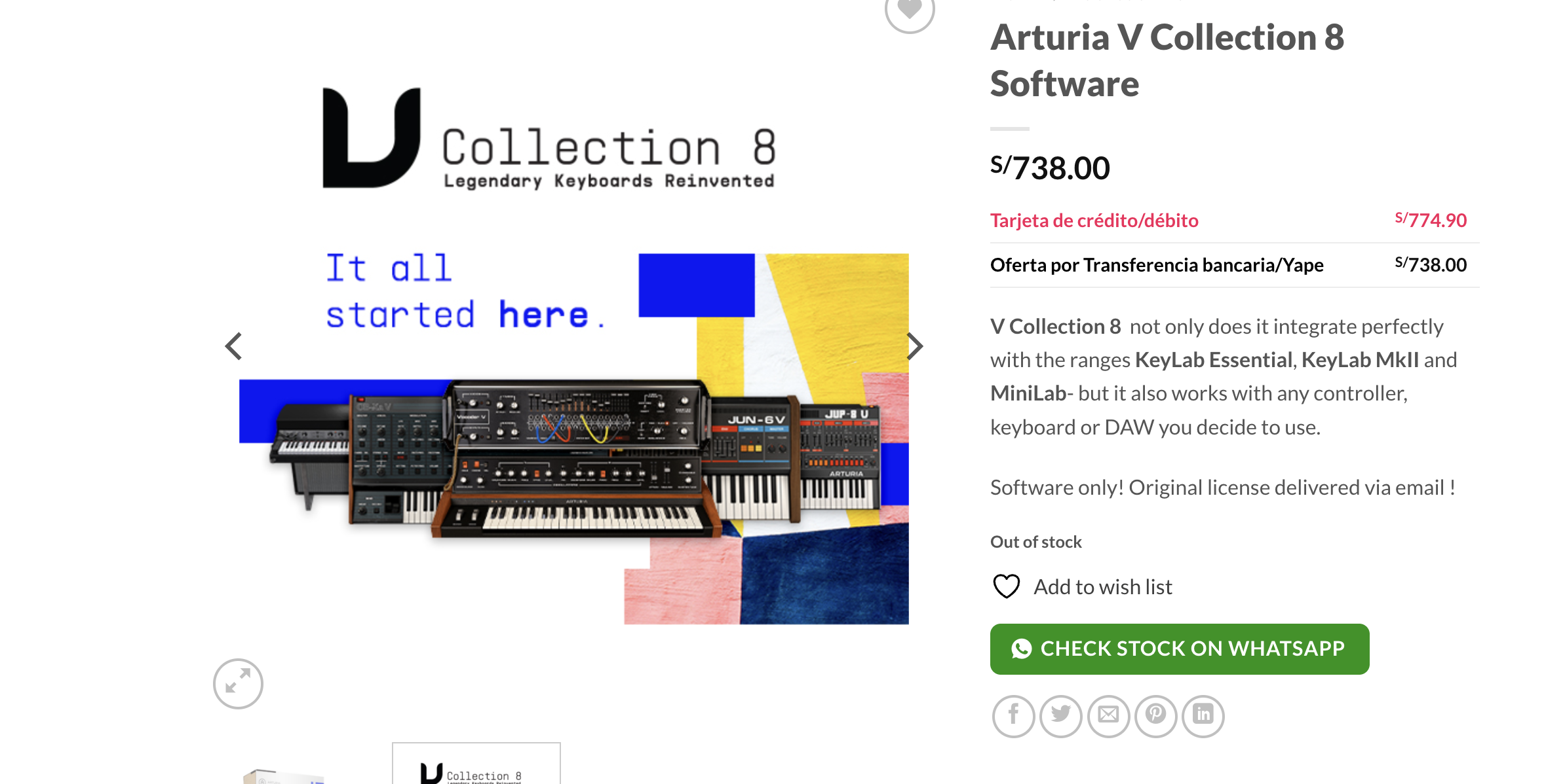 Arturia V Collection 8